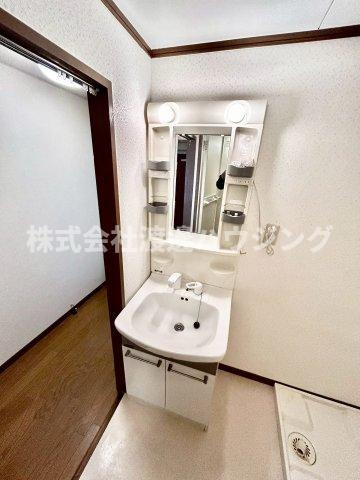 テラジハイツ1号館の洗面所