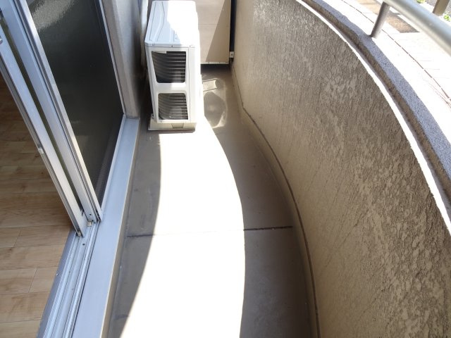 エスポアトミダのバルコニー