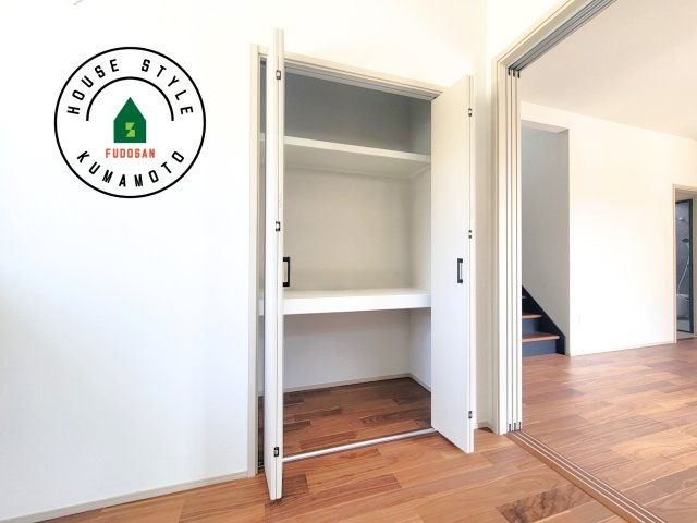 熊本市西区田崎1丁目第1-2棟（2号棟）の収納|収納には困りません。