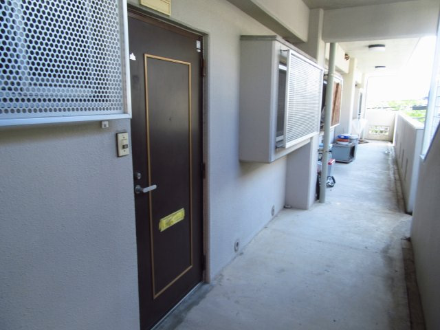 第２長嶺ハイツのバルコニー