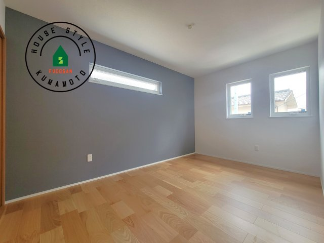 熊本市中央区薬園町第1-2棟（1号棟）の寝室|主寝室には収納力に優れたクローゼットがありますので、お部屋もすっきり片付きます。