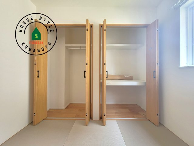 熊本市中央区薬園町第1-2棟（1号棟）の収納|収納には困りません。