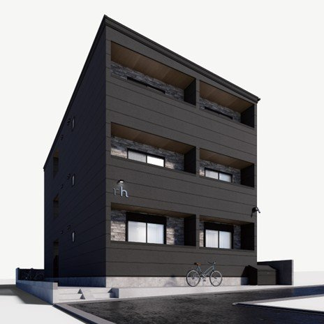 Casa Primaveraの外観パース