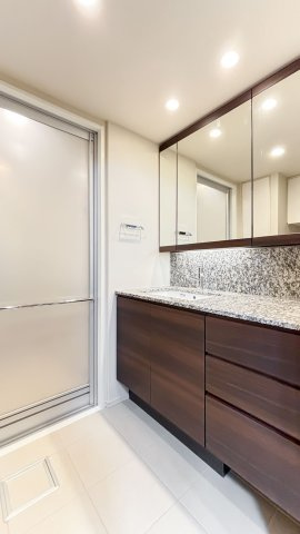 プラウド新宿中落合の独立洗面台