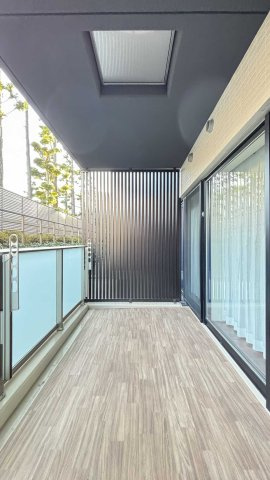 プラウド新宿中落合のバルコニー