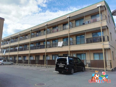 【外観】 | メゾン・ポレール日田A棟 | 外はこのようになっています