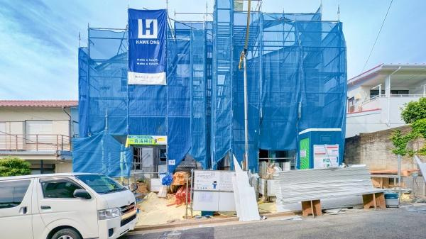 横浜市南区大岡３丁目の新築一戸建の外観|同仕様物件もご案内をさせて頂きます。
お車でご自宅まで送迎承ります。