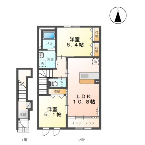 クレシアⅠの間取り