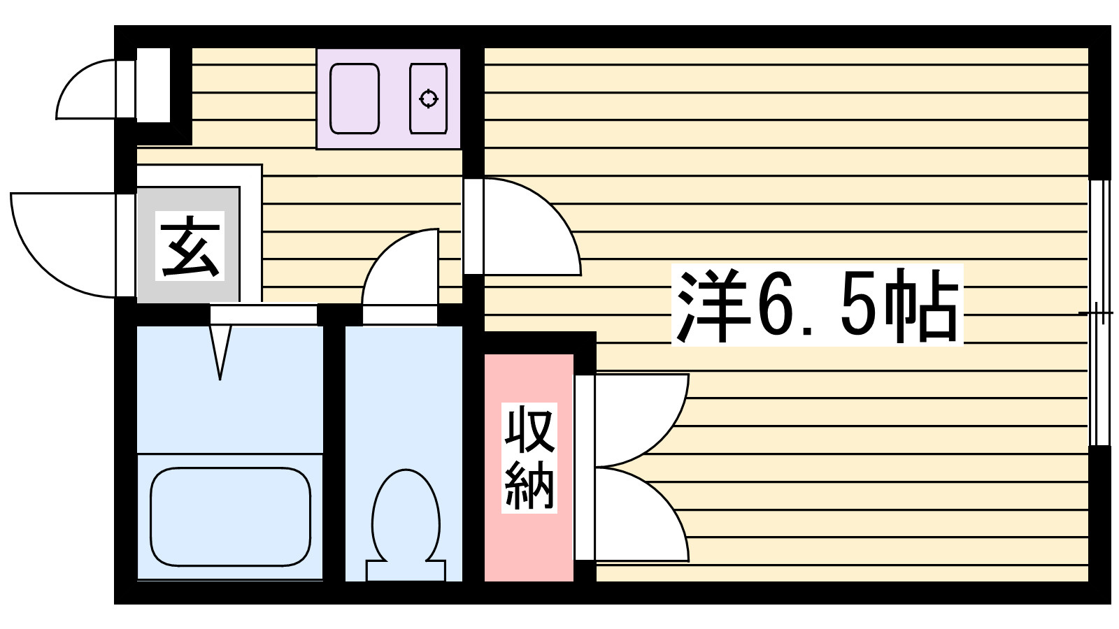 レオパレスＩＫＥＧＡＭＩの間取り