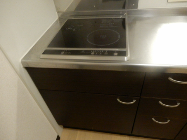 明石市大久保町松陰のアパートのキッチン