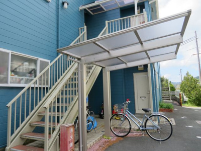 【その他共用部分】 | ベルシャイン柏原 | 駐輪場