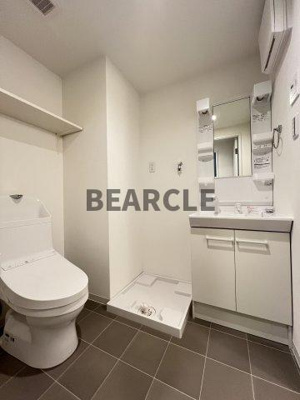 【洗面所】 | THE GARNET SUITE RESIDENCE 山科WEST | 洗面所です