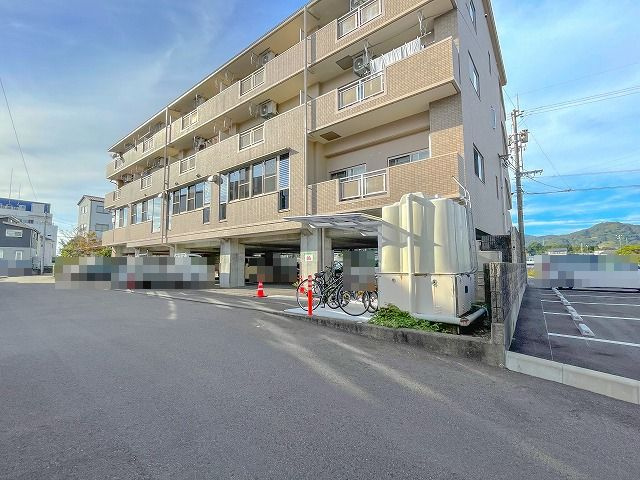 リーヴァかもべの外観|外観もきれいです