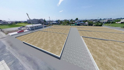 【外観パース】 | 熊谷市小曽根分譲地　800万　土地E | 外観パースです