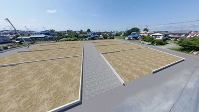 【外観パース】 | 熊谷市小曽根分譲地　800万　土地E | 外観パースです