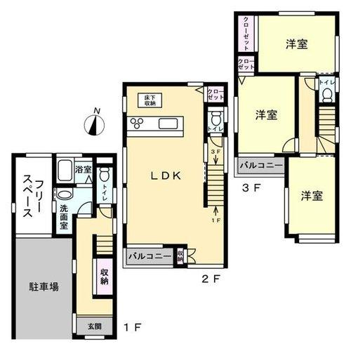 南区青崎２丁目の間取り