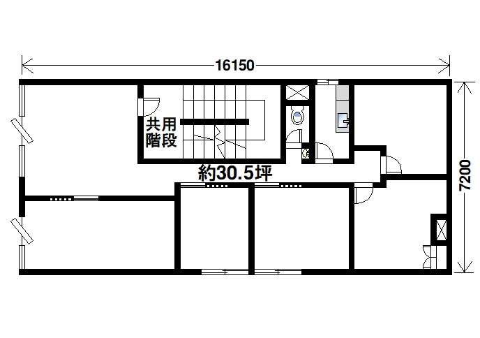 大和本社ビル本館の間取り