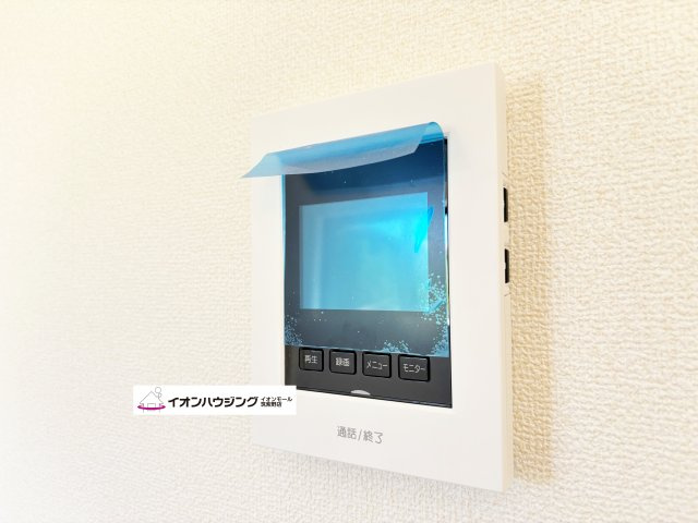 モニター付きインターフォンで防犯面も安心♪モニター付きインターフォンで防犯面も安心♪