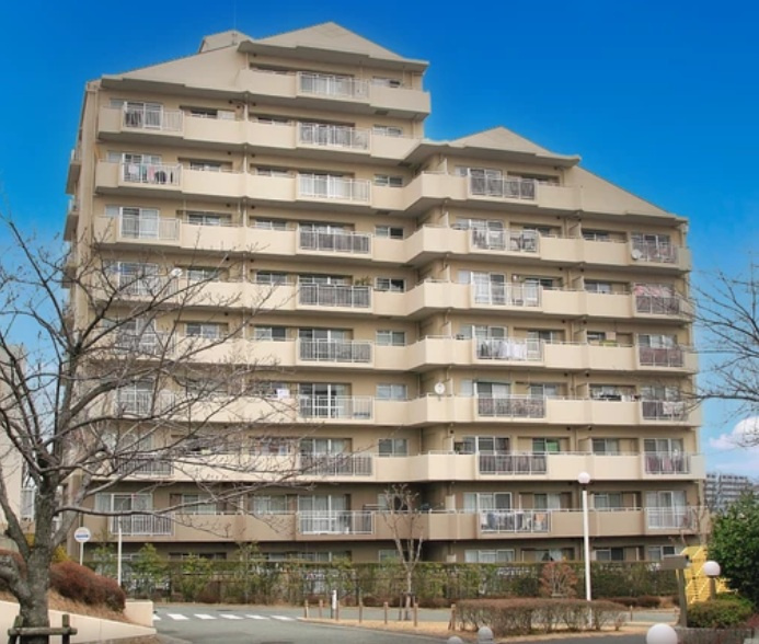 ガーデンコート神戸三田Ａ棟の外観