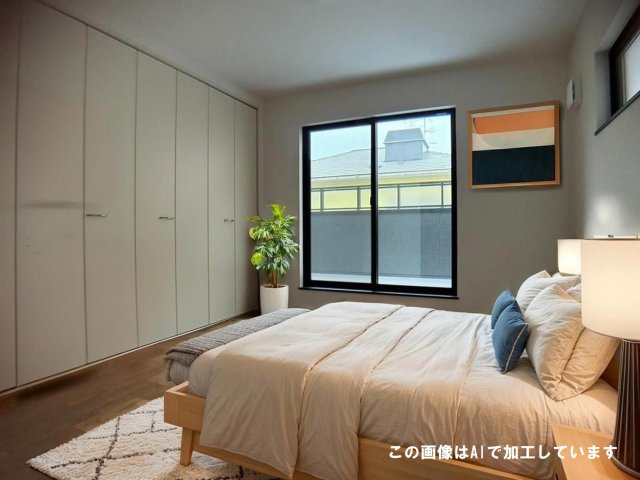 南区旭２丁目の寝室