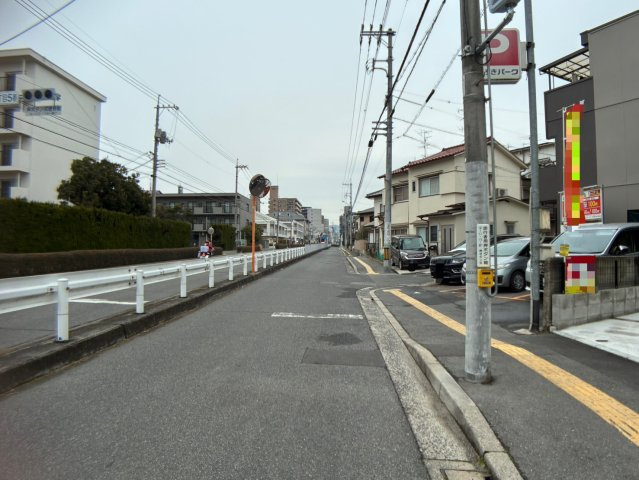 南区旭２丁目の前面道路含む現地写真