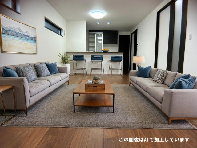 南区旭２丁目の居間・リビング