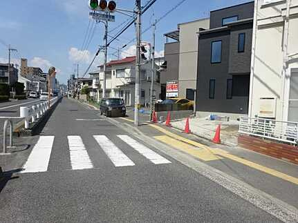 南区旭２丁目の前面道路含む現地写真