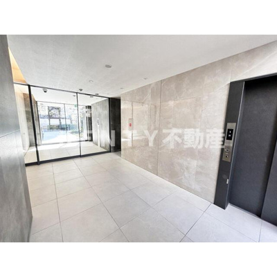 【エントランス】 | ブランシエスタ北品川 | ゆとりのあるエントランスです