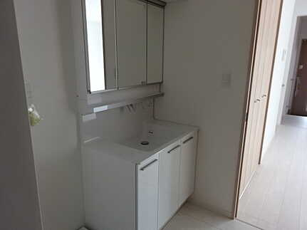 南区宇品御幸４丁目の独立洗面台