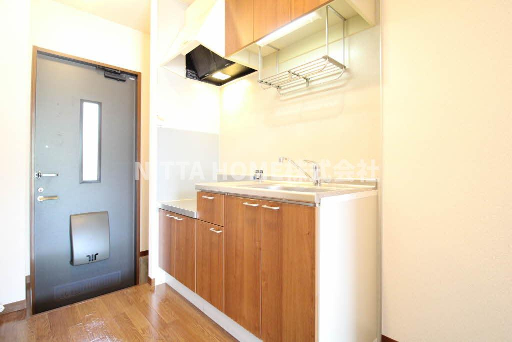 エル・コートのキッチン|ガスコンロ設置可能です♪