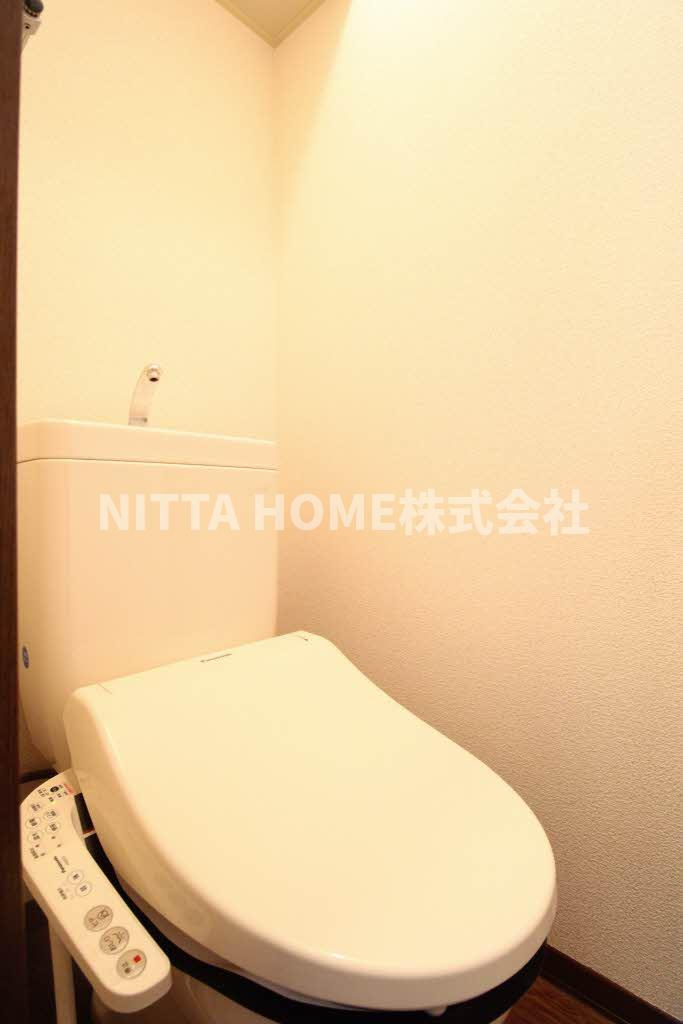 エル・コートのトイレ|ウォシュレット完備しています！