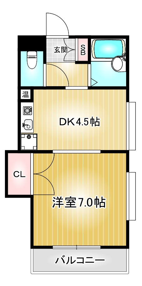 カサデナカノ❘名古屋市の賃貸ならMy賃貸の間取り|カサデナカノ