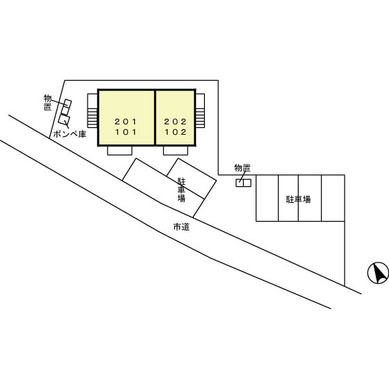 イストワールの区画図