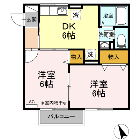 イストワールの間取り
