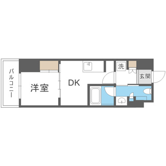 【間取り】 | ザ・パークハビオ同心プレイス