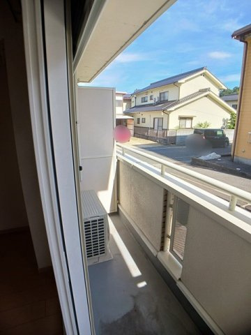 ウインティのバルコニー