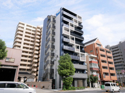 【外観】 | プレサンス大阪天満リバーシア | 外はこのようになっています
