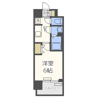 【間取り】 | プレサンス大阪天満リバーシア