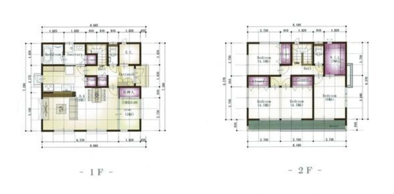 【中古戸建】伊勢崎市東小保方町の間取り|■間取り