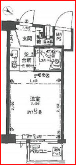 【間取り】 | 藤和エリクシール道玄坂