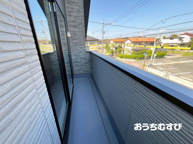 名東区大針1期(全5棟)のバルコニー