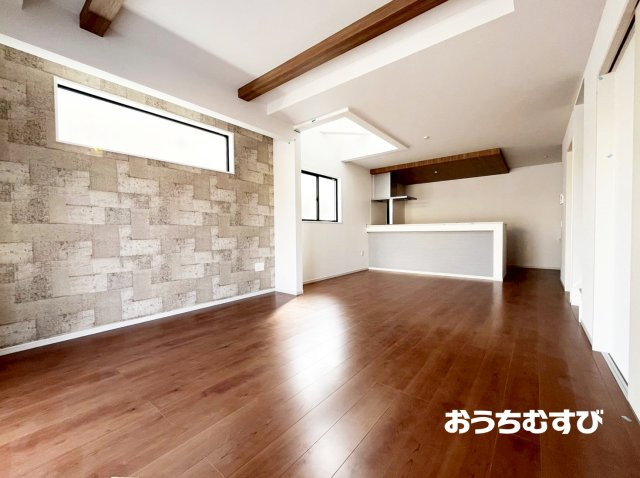 名東区大針1期(全5棟)の居間・リビング