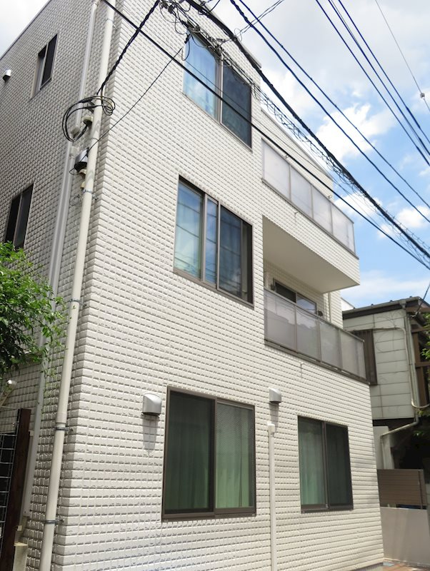 中野区大和町３丁目のアパートの外観