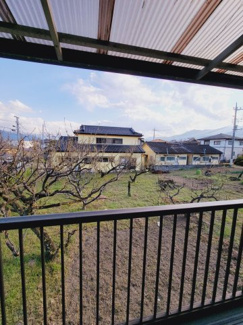 【その他】 | 南アルプス市小笠原　敷地101坪・北東角地 中古住宅 | バルコニーからの眺望
