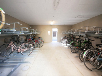 【その他共用部分】 | エスリード天神橋筋六丁目 | 駐輪場です