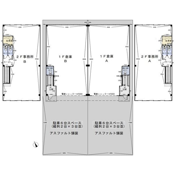 西之島申塚GIMUCOの区画図