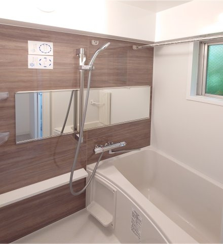 ライオンズマンション長者ヶ崎の浴室