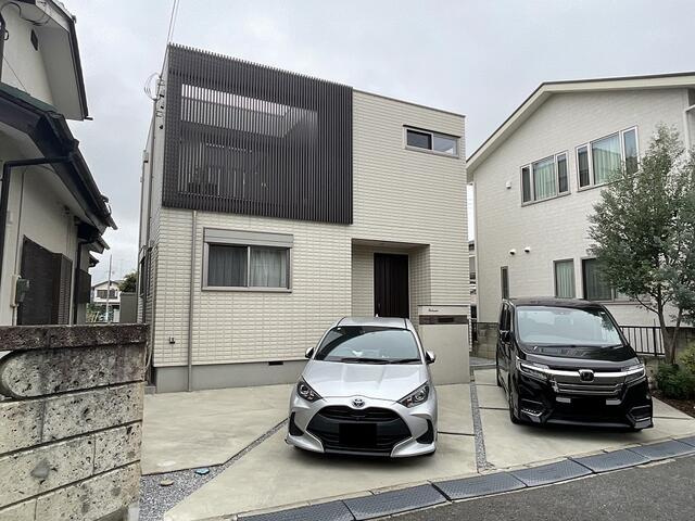 宇都宮市峰２丁目　3ＬＤＫ　中古住宅の外観