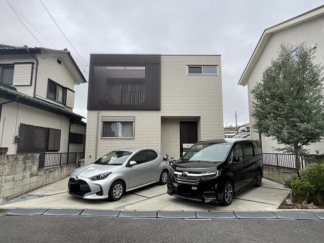 宇都宮市峰２丁目　3ＬＤＫ　中古住宅の外観パース