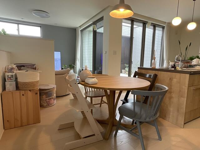 宇都宮市峰２丁目　3ＬＤＫ　中古住宅のその他|機能的なダイニングスペース